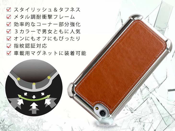 Hy+ AQUOS R(アクオスR) SH-03J SHV39 耐衝撃ケース ビンテージPU仕上げ (カーマウントプレート、ストラップホール付き)