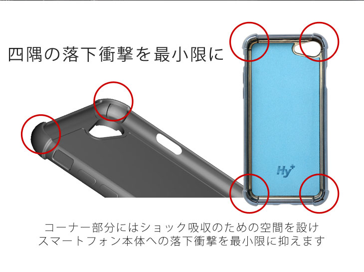 iPhone7、iPhone8 (アイフォン8) 耐衝撃ケース ビンテージPU仕上げ (カーマウントプレート、ストラップホール付き)
