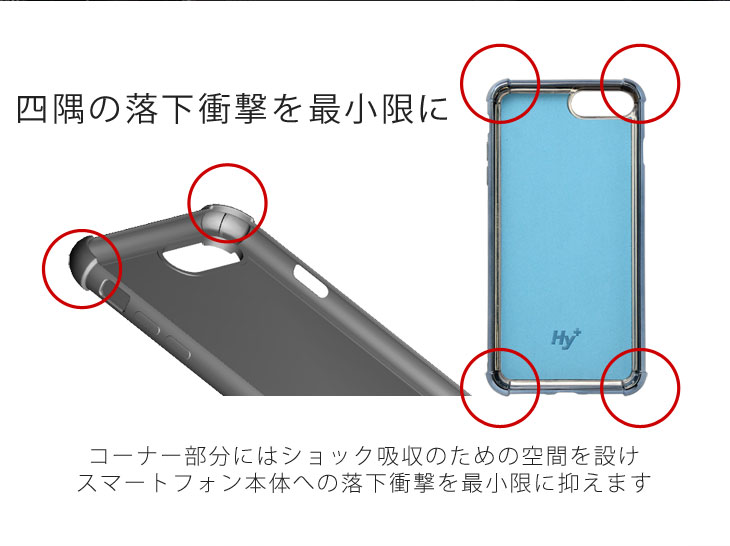 iPhone7 Plus、iPhone8 Plus (アイフォン8 プラス) 耐衝撃ケース ビンテージPU仕上げ (カーマウントプレート、ストラップホール付き)