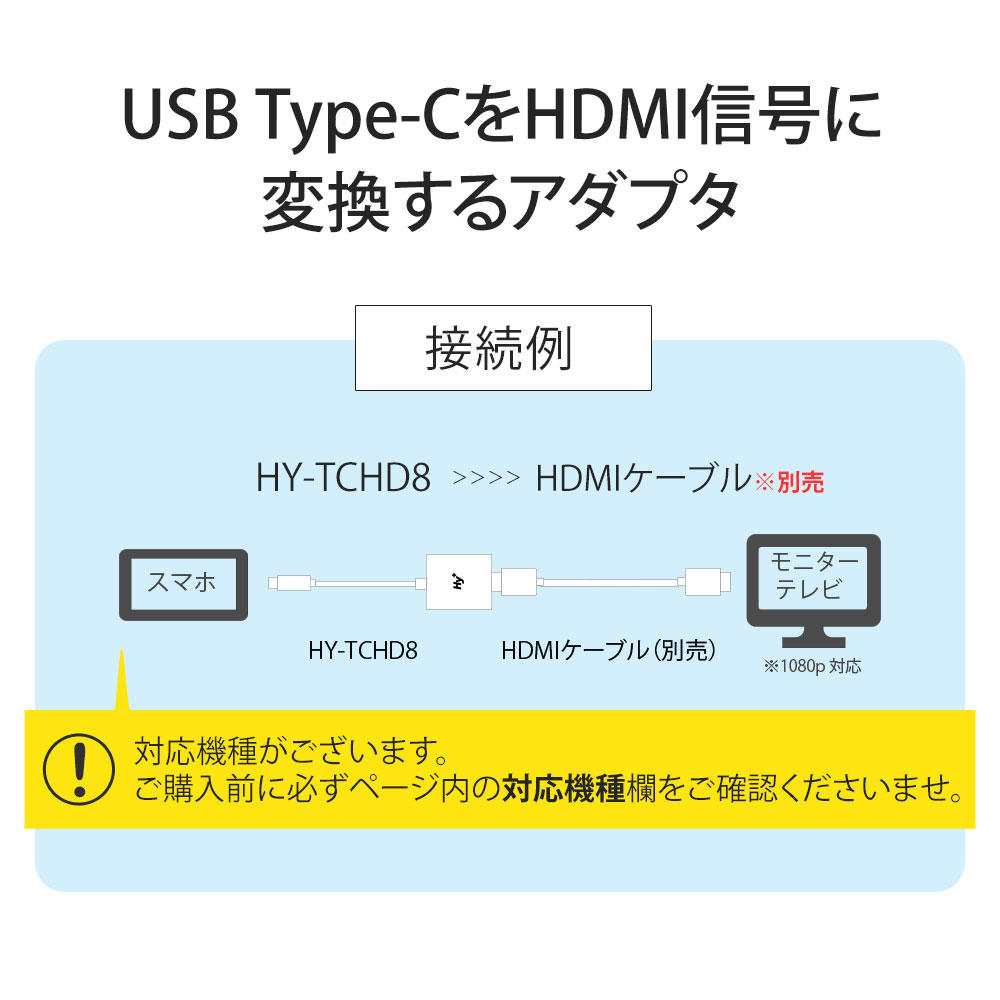 Aquos R6 Sh 51bをミラーリングしてテレビに出力させてみました Type C To Hdmi変換アダプターhy Tchd8 株式会社ハイプラス