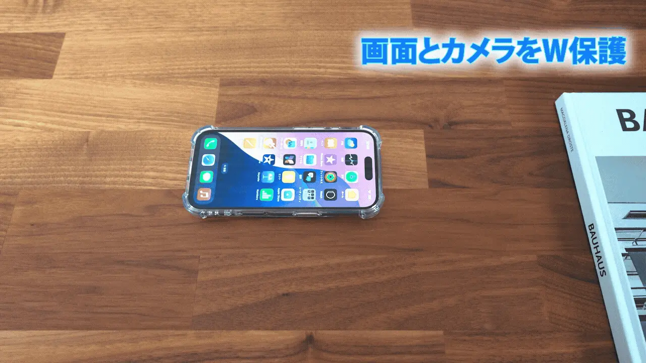 iPhone16 TPUクリアケース 日本のライフスタイル使用例