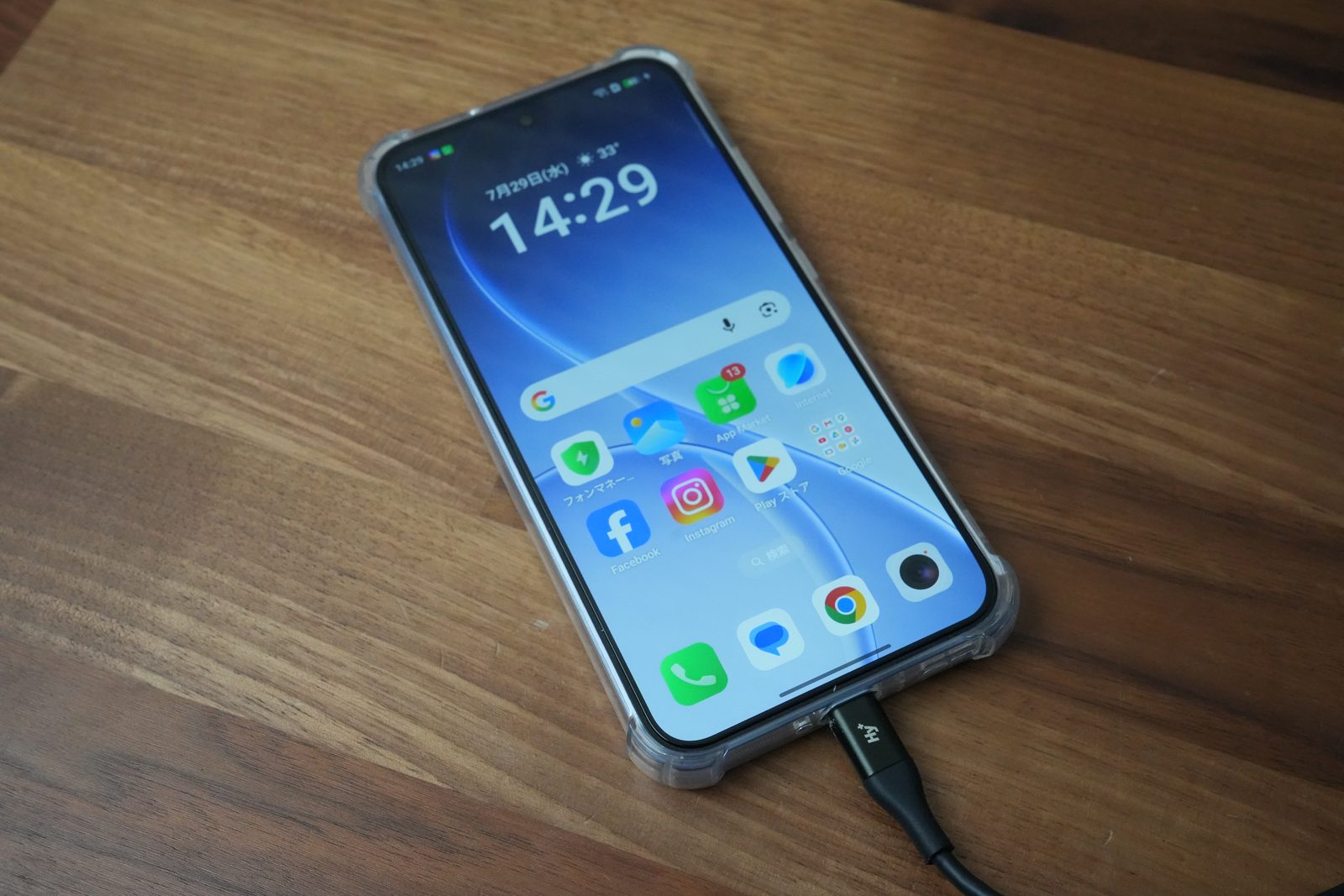 OPPO Reno15A ケース 装着したまま USB-C 充電