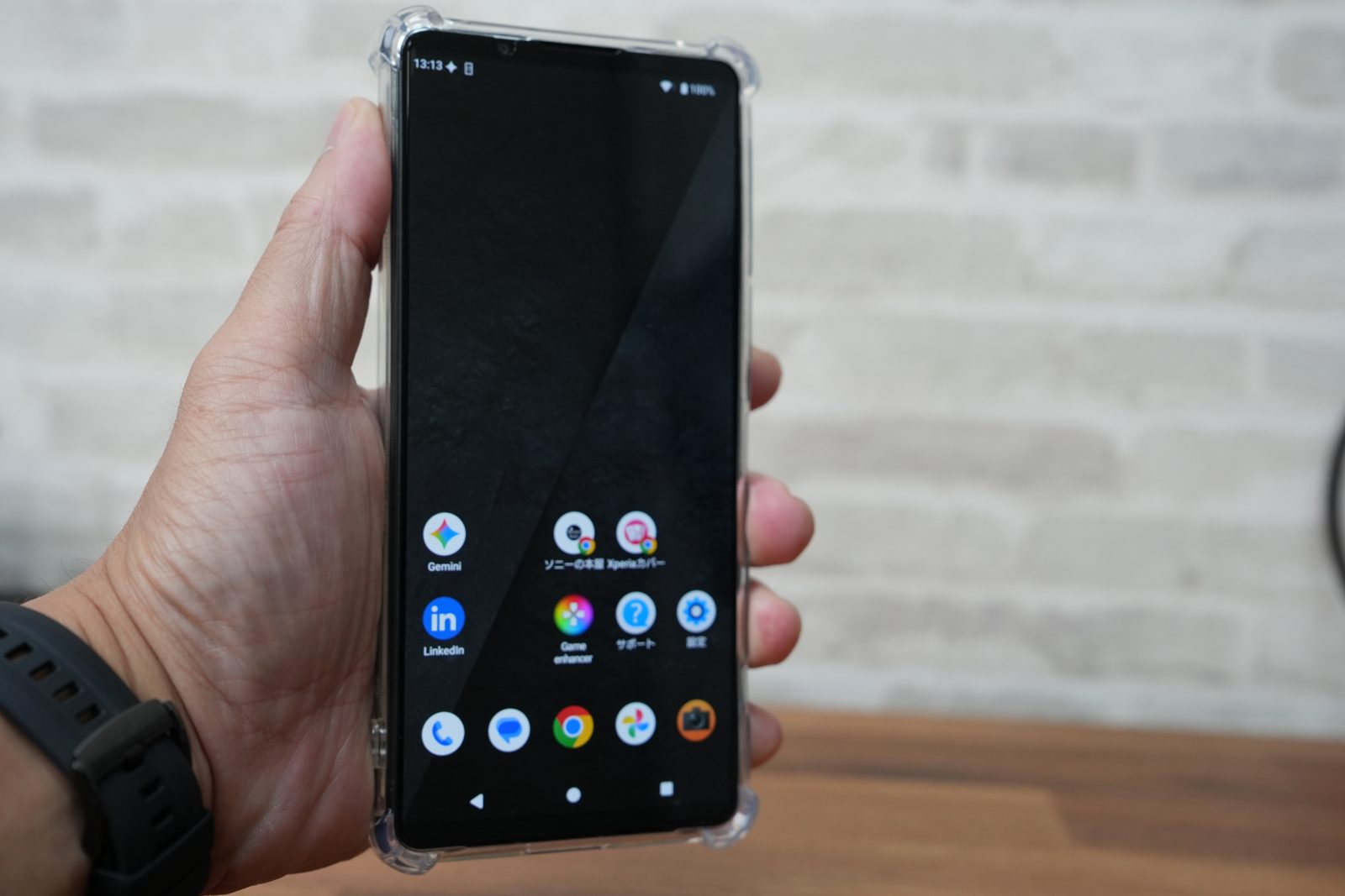 Xperia 1 VIII ケース 手持ち グリップ