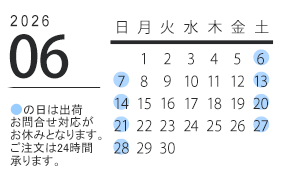 株式会社ハイプラス営業日カレンダー