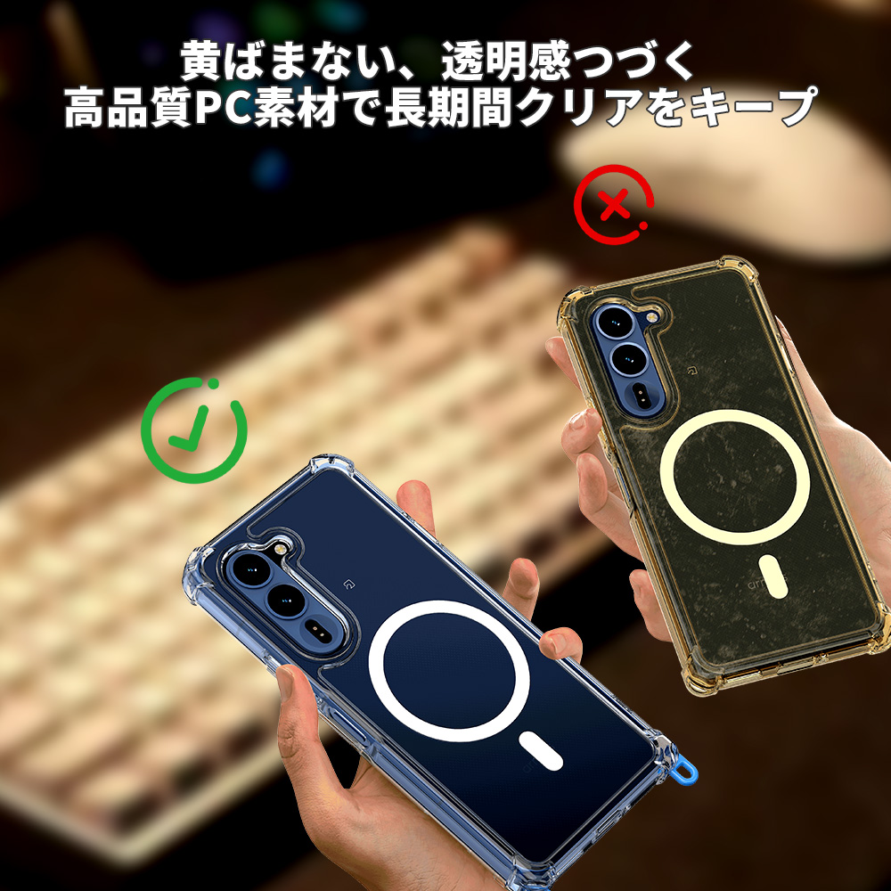 arrows Alpha2 MagSafeケース の使用イメージ2